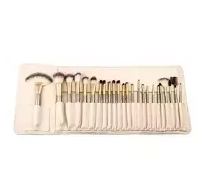 PROFESSIONELLE MAKE-UP PINSEL 24 STÜCK + ETUI SET