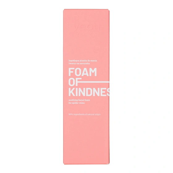 Kliknij na zdjęcie, aby je powiększyć Veoli Botanica Foam Of Kindness Beruhigender Gesichtsreinigungsschaum für Couperose-Haut 150 ml