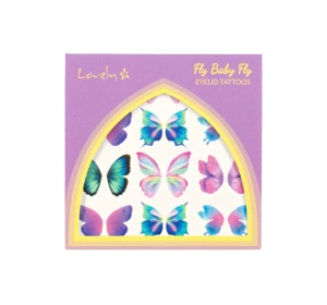 LOVELY FLY BABY FLY ABWASCHBARE TATTOOS FÜR AUGEN MAKE UP