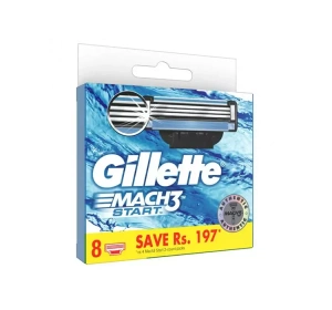 Gillette Mach3 Start Nachfüllklingen für Männer 8 Stück
