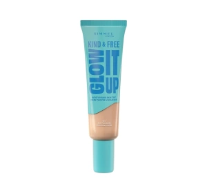 Rimmel Kind & Free Glow It Up Leichte feuchtigkeitsspendende Foundation 001 Fair Porcelain 30ml