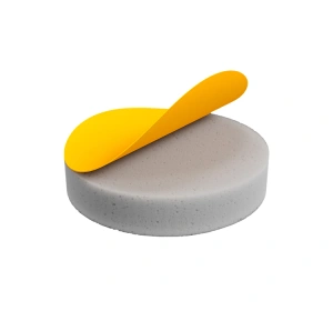 Staleks Pro Pododisc Austauschbare Polierpads auf Schwamm für Pediküre L/25 mm 25 Stück