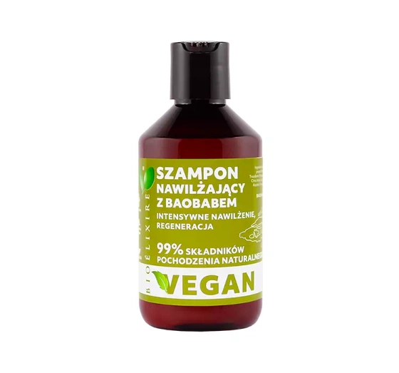 BIOELIXIRE BAOBAB FEUCHTIGKEITSSHAMPOO FÜR TROCKENES UDN STRAPAZIERTES HAAR 300ML