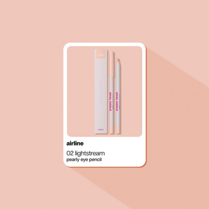 Poppy Head Pearly Eye Pencil Airline – perlfarbener automatischer Augenstift 02 Lightstream 0,5 g