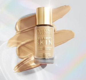 Eveline Cosmetics Celebrity Skin 4in1 Multitasking Glow Booster Multifunktionale Gesichtsbasis 01N Universal Light 30 ml
