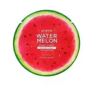 HOLIKA HOLIKA WATERMELON MASK SHEET STRAFFENDE MASKE WASSERMELONE 25 ML