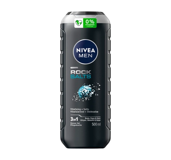 NIVEA MEN ROCK SALT DUSCHGEL FÜR MÄNNER 500ML