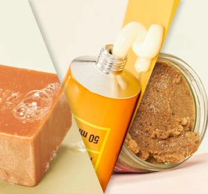 Mydlarnia Cztery Szpaki Geschenkset mit Naturkosmetik Gewürzkeks Zucker-Körperpeeling 250 ml + Handcreme 50 ml + Seife 110 g