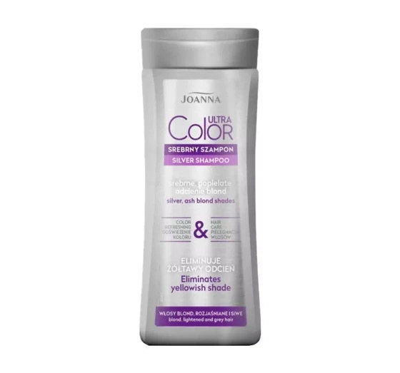 JOANNA ULTRA COLOR SHAMPOO FÜR SILBER- UND ASCH-BLONDTÖNE 200ML