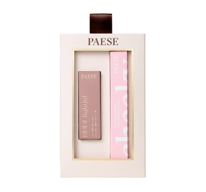 Paese Cheeky Nude Look Make-up-Geschenkset Cheeky Mascara 9 ml + Lippenstift NUDElightful 400 4,5 g