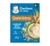 Gerber Grain& Grow 8-Korn-Brei mit Linde für Babys ab 6 Monaten 200g