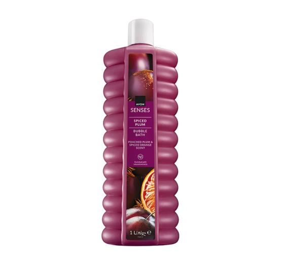 Avon Senses Badezusatz Spiced Plum 1000 ml