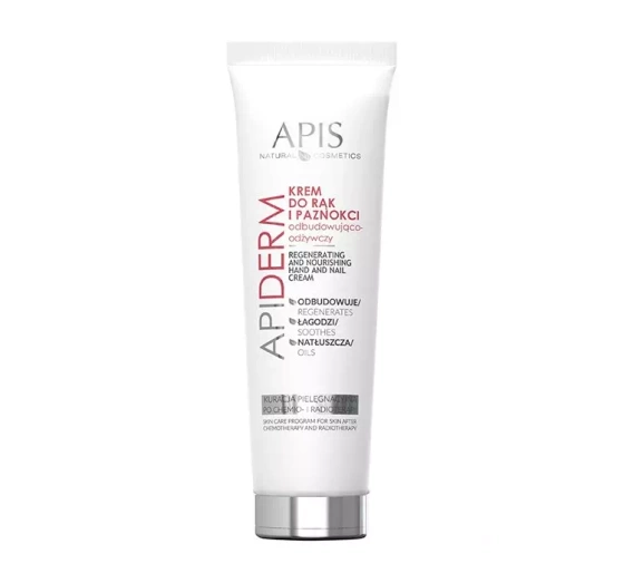 APIS APIDERM WIEDERAUFBAUENDE UND NÄHRENDE HAND- UND NAGELCREME 100ML
