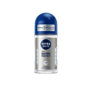 NIVEA MEN Silver Protect Antitranspirant-Roll-on für Männer 50 ml