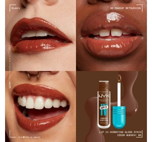 NYX Professional Makeup Lip IV Hydrating Gloss Serum Lip Gloss 04 Cocoa Quench! 5 ml