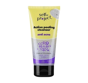 SELFIE PROJECT AKTIVES WASCHPEELING FÜR JUNGE HAUT MIT UNREINHEITEN 150ML