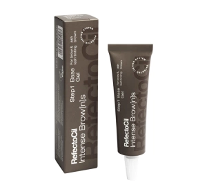 RefectoCil Intense Browns Base Gel – Augenbrauen- und Wimperntinte, Ash Brown, 15 ml