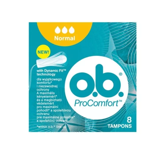 O.B. PRO COMFORT NORMAL TAMPONS 8 STÜCK