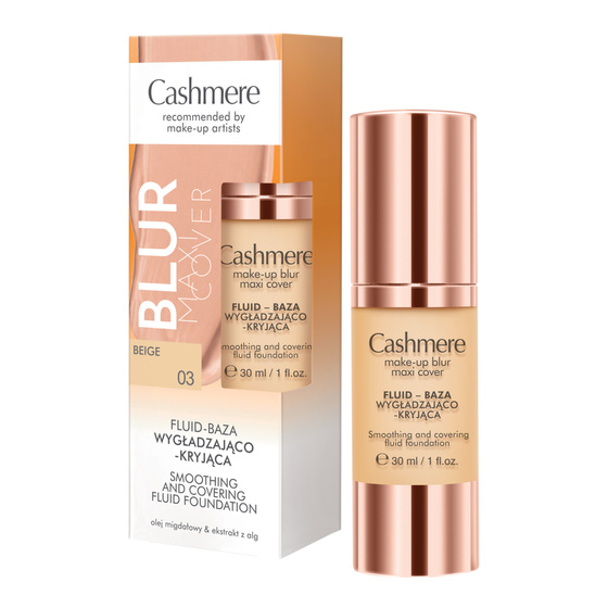 Kliknij na zdjęcie, aby je powiększyć DAX CASHMERE CASMERE MAKE UP MAXI COVER 03 BEIGE 30ML