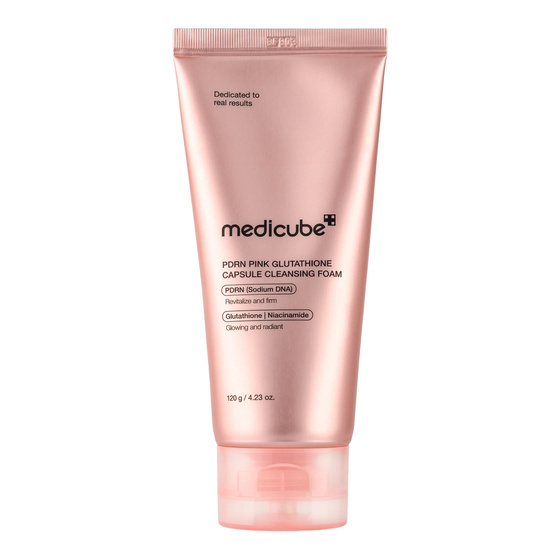 Kliknij na zdjęcie, aby je powiększyć Medicube PDRN Pink Glutathione Capsule Cleansing Foam – reinigender Gesichtsschaum 120 g