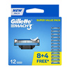 GILLETTE MACH3 ERSATZKLINGEN 12 STÜCK
