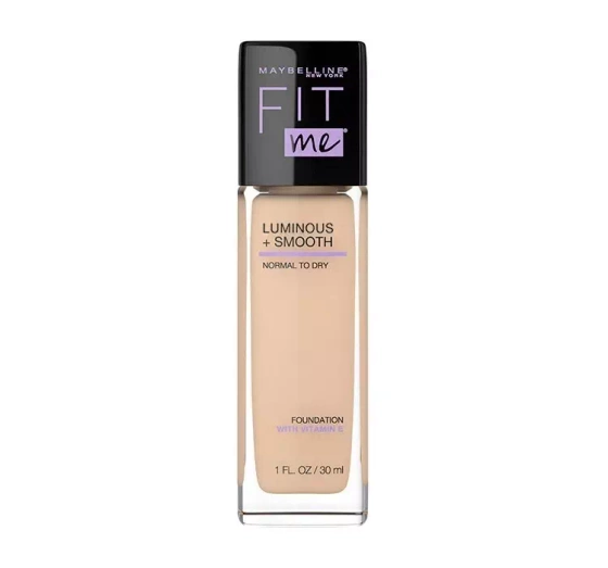 Maybelline Fit Me Luminous Smooth Gesichtsgrundierung SPF 18 120 Classic Ivory 30 ml
