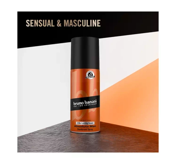 Kliknij na zdjęcie, aby je powiększyć Bruno Banani Absolute Man Deodorant Spray 150 ml
