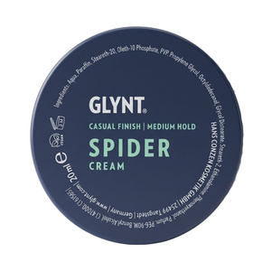 Glynt Spider Cream Casual Finish Medium Hold Mini-Modelliercreme für das Haarstyling 20 ml