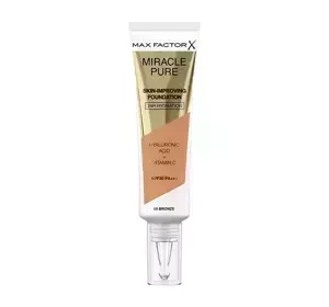 MAX FACTOR MIRACLE PURE FOUNDATION ZUR VERBESSERUNG DES HAUTZUSTANDS 80 BRONZE 30ML