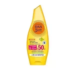 DAX SUN SONNENSCHUTZEMULSION FÜR KINDER UND BABYS SPF50+ 175ML
