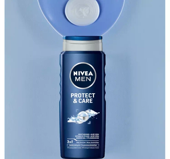Kliknij na zdjęcie, aby je powiększyć NIVEA MEN PROTECT CARE DUSCHGEL 500 ML