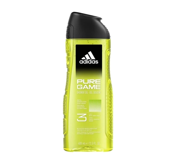 Kliknij na zdjęcie, aby je powiększyć Adidas Pure Game Duschgel 3in1 400 ml