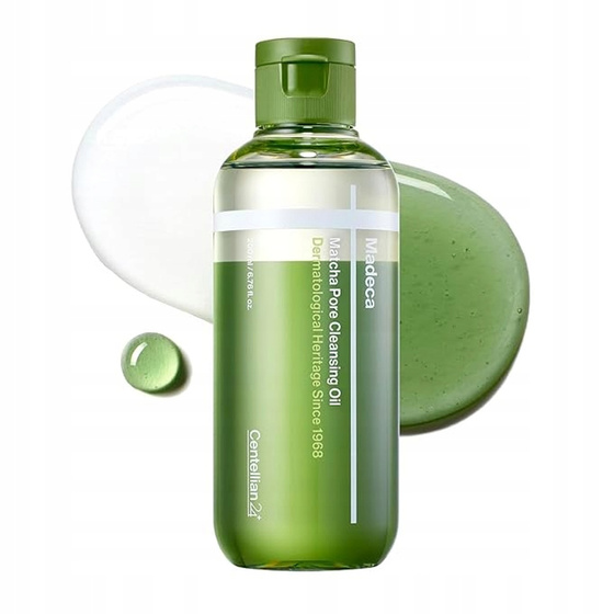 Centellian24 Madeca Matcha Pore Cleansing Oil – Öl zum Abschminken und zur Gesichtsreinigung, 200 ml