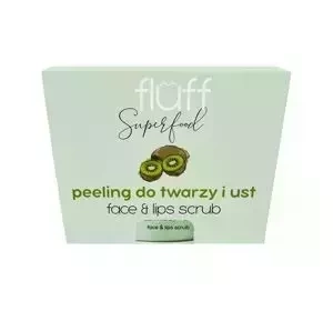 FLUFF FACE LIPS SCRUB PEELING KIWI 50ML
