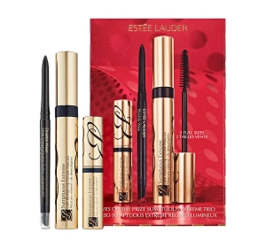 Estée Lauder Eyes on the Prize Sumptuous Extreme Trio Holiday Makeup Gift Mascara Extreme Black 8 ml + Eyeliner Blackened Onyx 0,35 g + Mini Mascara  Extreme Black 2,8 ml