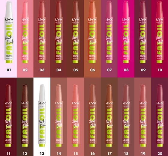 NYX Professional Makeup Fat Oil Slick Click Lippenbalsam 19 Caption This 2 g