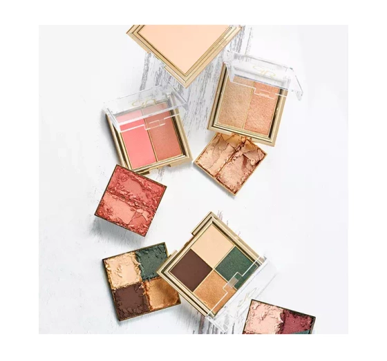 Kliknij na zdjęcie, aby je powiększyć GOLDEN ROSE QUATTRO LIDSCHATTENPALETTE 02 ROYAL JUNGLE 4x2,2G