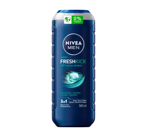 NIVEA MEN FRESH KICK DUSCHGEL 500ML