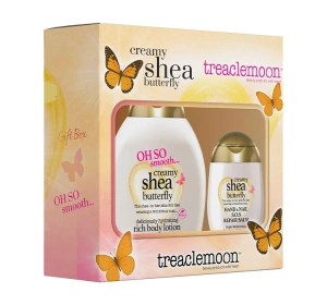 Treaclemoon Creamy Shea Butterfly Geschenkset für Körperpflege Körperbalsam + Handcreme