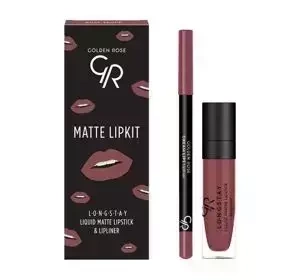GOLDEN ROSE MATTE LIPKIT LIPPEN MAKE-UP-SET ROSE TAUPE