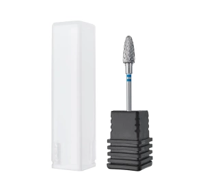 Staleks Pro Expert Hartmetallfräser für Linkshänder Rundkegel Blau FT91B060/14