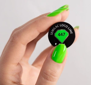 Semilac Neonz UV-Nagellack 447 Loco Lime 7ml