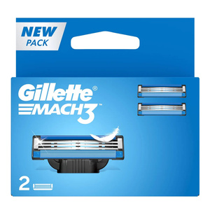 Gillette Mach3 Rasierklingen für Herren  2 Stück
