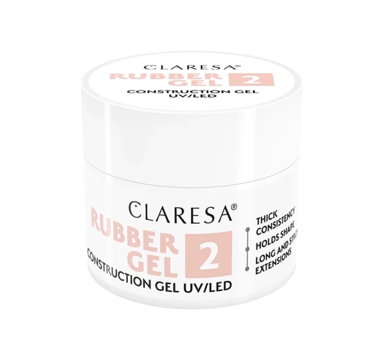 CLARESA RUBBER GEL AUFBAUGEL UV/LED 2 45