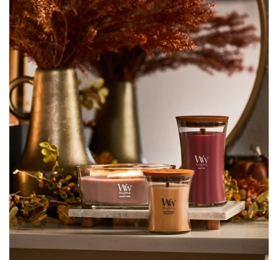 Woodwick Elipse Jar Candle Duftkerze Patchouli Creme 453,6 g