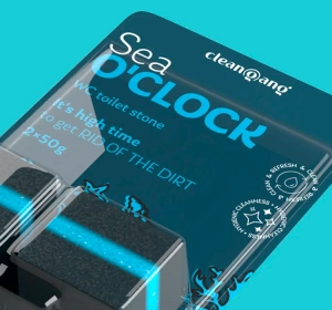 Cleangang Sea O`clock WC-Spülkasten-Tabs 2 Stück