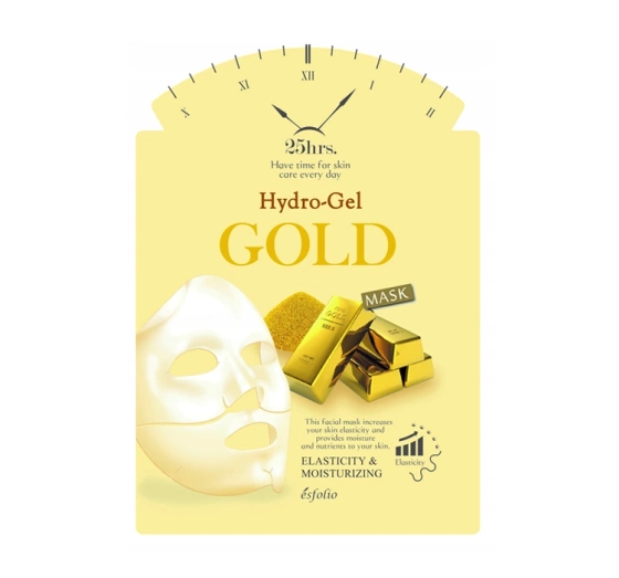 Kliknij na zdjęcie, aby je powiększyć Esfolio Hydra-Gel Gold Hydrogel-Tuchmaske mit Gold 28g