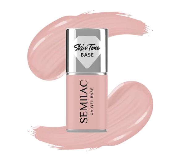 Kliknij na zdjęcie, aby je powiększyć Semilac Cover Base Basis für Hybridlacke Pale Beige 7 ml