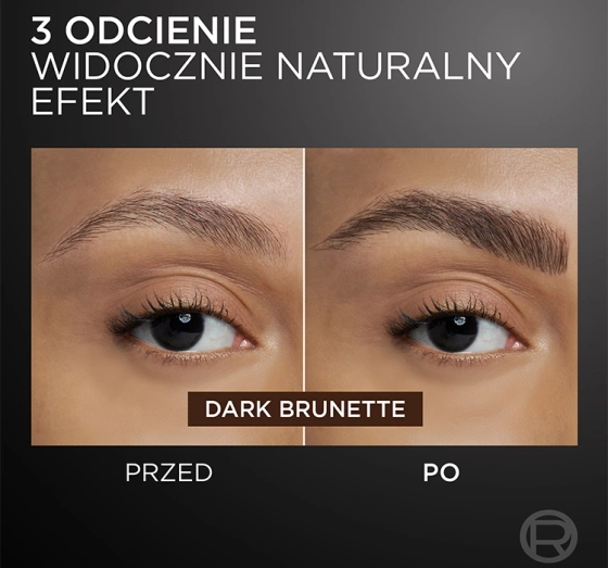 Kliknij na zdjęcie, aby je powiększyć L'Oréal Paris Faux Brow Präziser Augenbrauenstift Dark Brunette 1ml