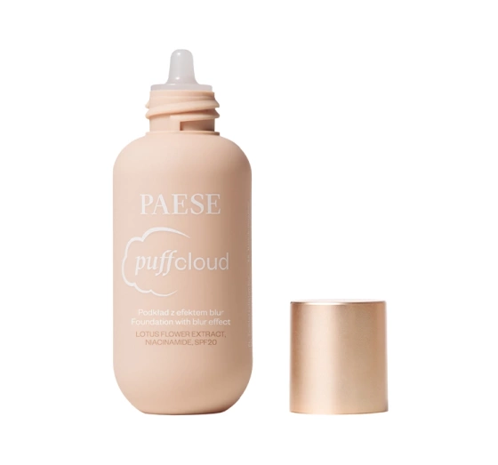 Paese Puff Cloud Glättende Foundation mit SPF20 04W Shell Begie 37 ml